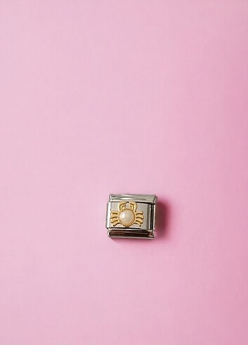 Nomination italy 9 mm yengeç charm 