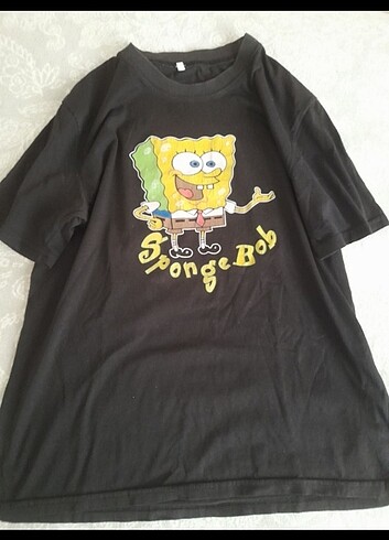 sponge bob vintage tişört