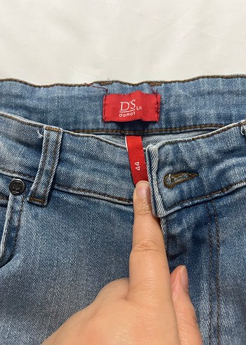 Damat Erkek  Mavi Regular Fit Kot Pantolon - Görsel 6