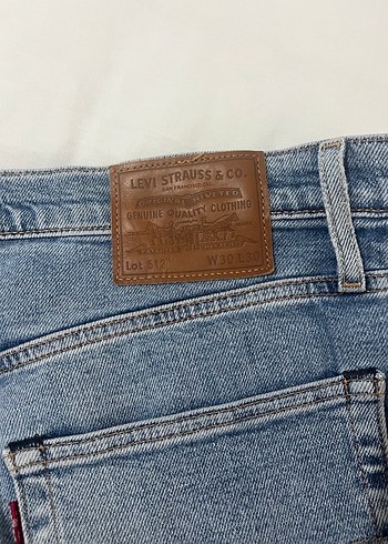 LEVIS Düğmeli Mavi erkek Pantolon - Görsel 4