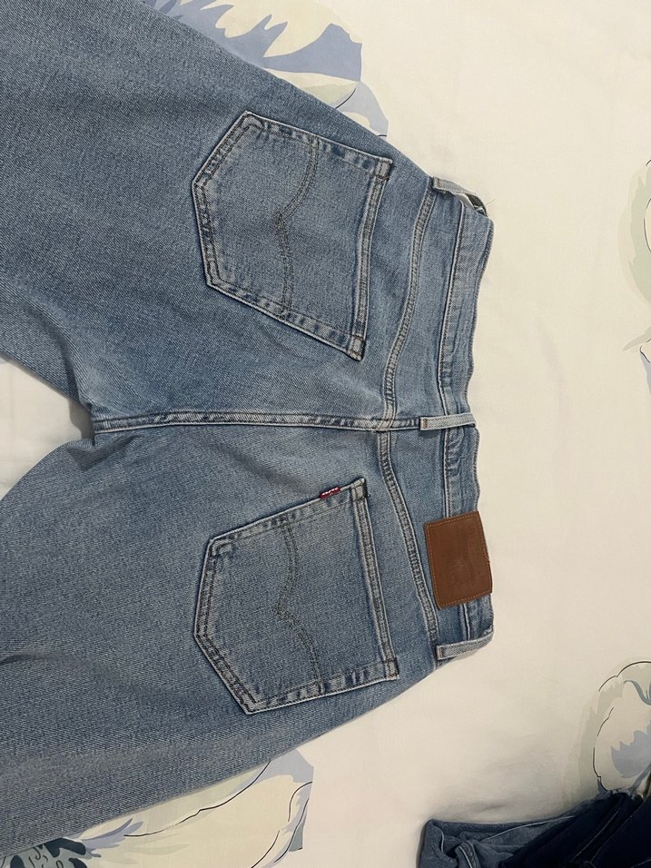 LEVIS Düğmeli Mavi erkek Pantolon - Görsel 5