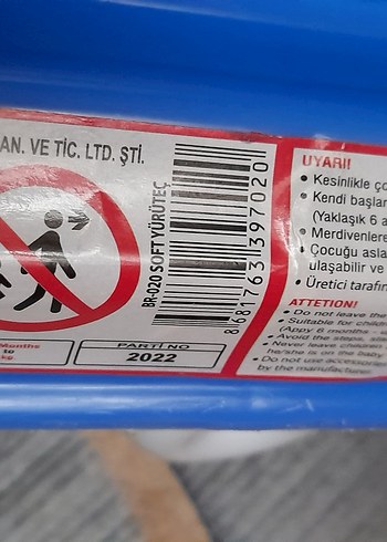  Beden yürüteç