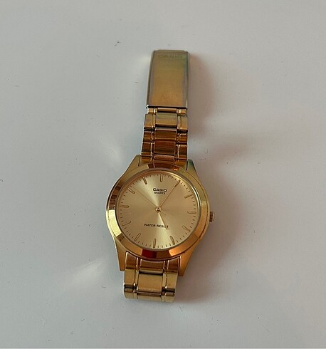  Beden altın Renk Casio analog vintage kadın saat, gold