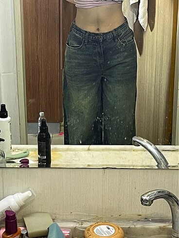 s Beden lacivert Renk vintage pantolon
