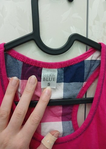 Kız Çocuk Pembe Baskılı Askısız Atlet - Görsel 3