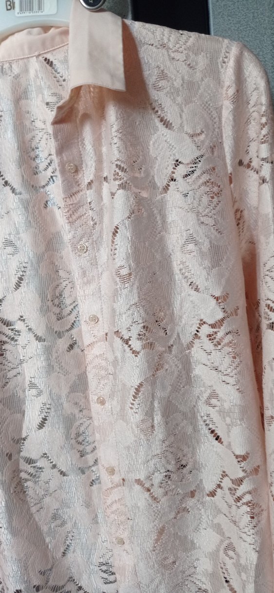 pudra pembesiDantel Uzun Kollu Bohem Kadın Elbise - Görsel 2