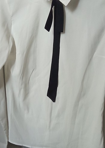 Uzun Kollu Beyaz Gömlek - Görsel 2