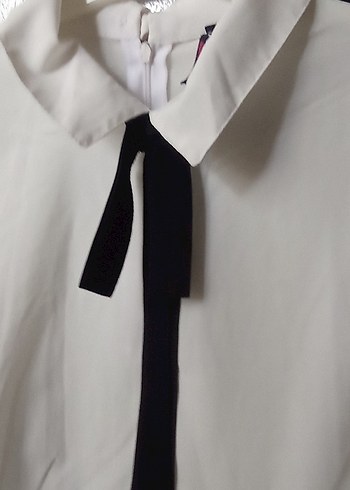 Uzun Kollu Beyaz Gömlek - Görsel 3