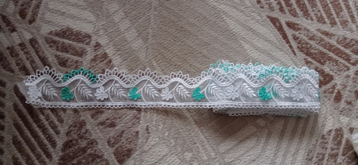 El Yapımı Bohem Dantel Detaylı Kumaş - Görsel 5