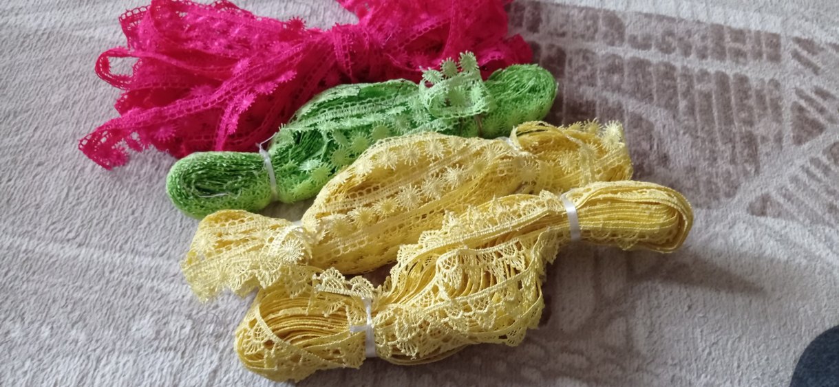 El Yapımı Bohem Dantel Detaylı Kumaş - Görsel 4