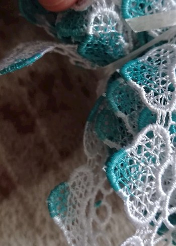 Renkli Bohem Dantel Şeritler - Görsel 9