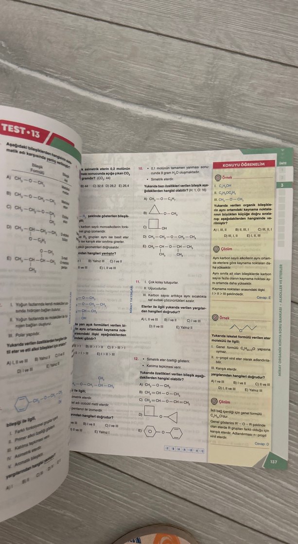 organik kimya miray yayınları - Görsel 2