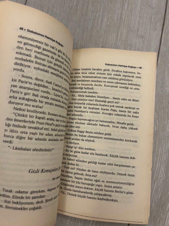 Dokuzuncu Hariciye Koğuşu - Peyami Safa - Görsel 2