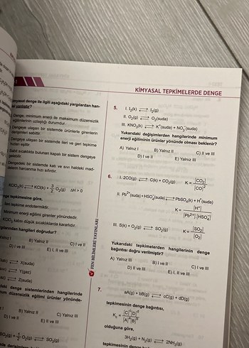 Venüs Serisi Kimya YKS Soru Bankası - Görsel 2