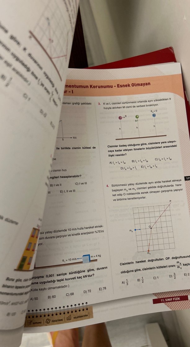 11. Sınıf Fizik Soru Bankası - Görsel 2