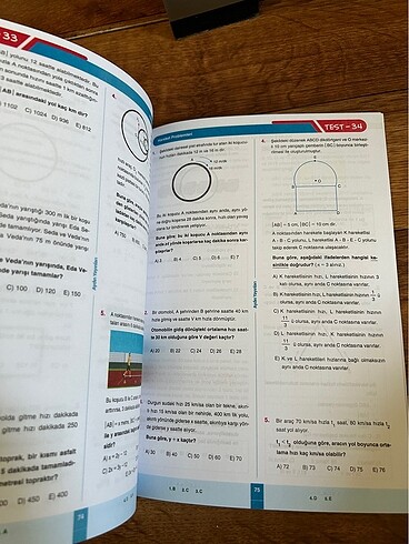 AYDIN YAYINLARI TYT PROBLEMLER MATEMATİK