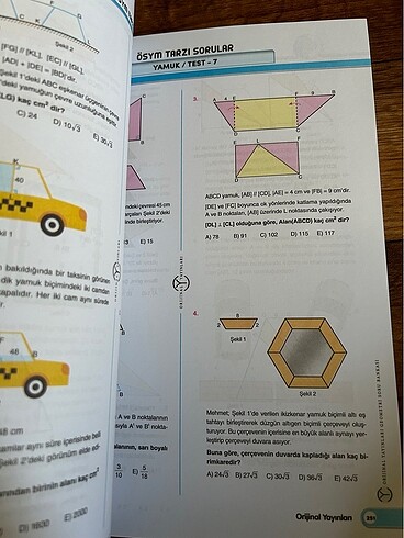 Beden ORİJİNAL TYT AYT GEOMETRİ