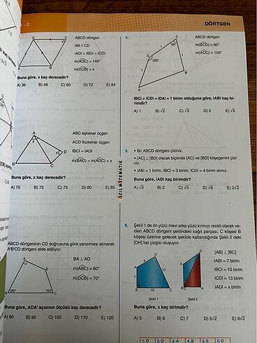  ACİL TYT AYT GEOMETRİ