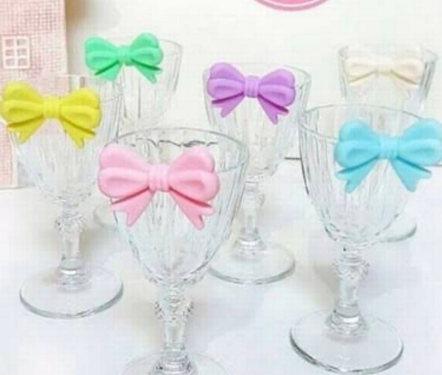 Renkli Kelebek bardak ayırıcı - Görsel 2