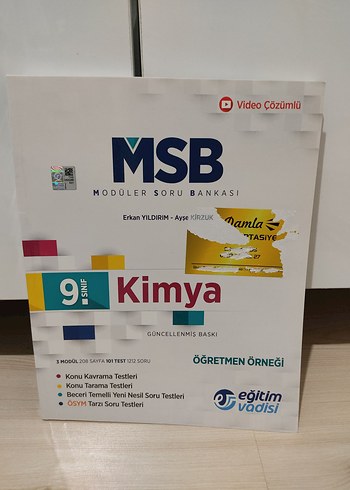 9. Sınıf Kimya Soru Bankası - MSB