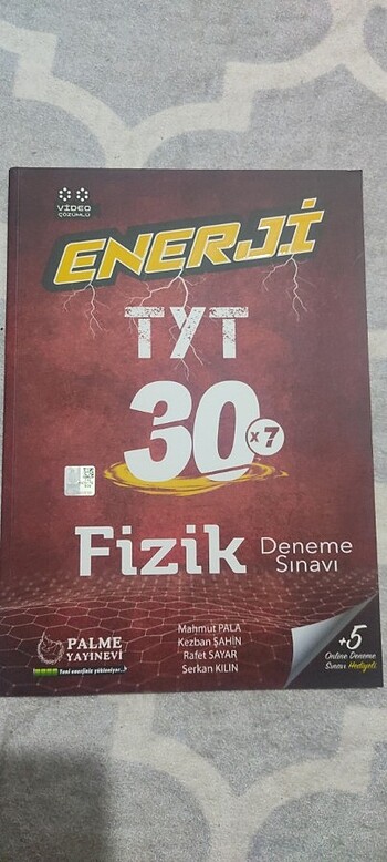 Palme Yayınevi Enerji Serisi Tyt Fizik Denemesi