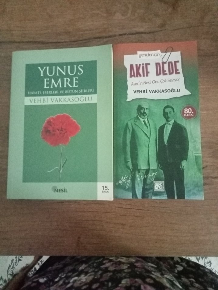 Yunus Emre ve Akif Dede Biyografi Kitapları - Görsel 2