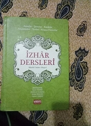 İzhar imamı Birgivi 