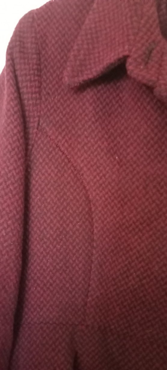 Bordo Uzun Kaban - Görsel 3