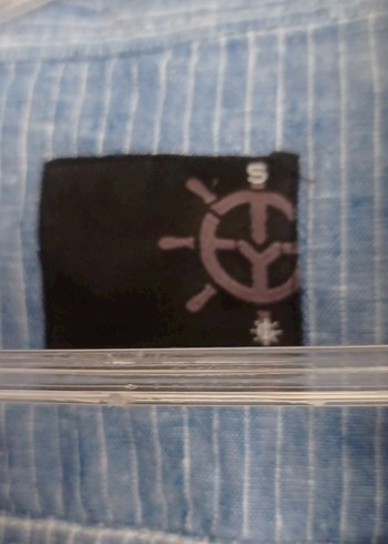 Erkek Gömlek Çizgili Mavi - Görsel 2