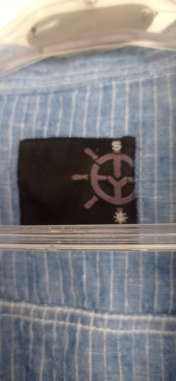 Erkek Gömlek Çizgili Mavi - Görsel 2