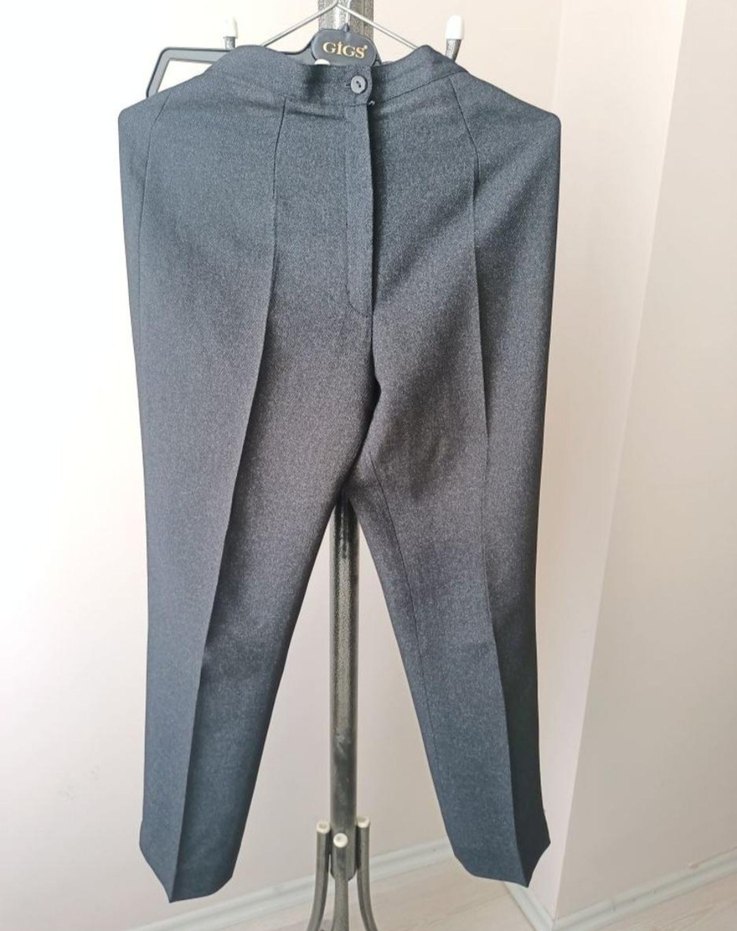 Antrasit Gri Kadın Blazer Ceket Takım - Görsel 3