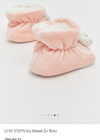 LCW STEPS Kız Bebek Pembe Ev Botu - Görsel 4