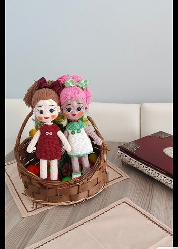 Monster High Renkli Örgü Bebek Seti