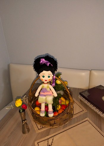 Monster High Mor Pastel Renkli Örgü Bebek