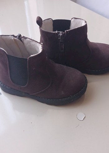 Kız Çocuk Kahverengi Süet  Bot - Görsel 5