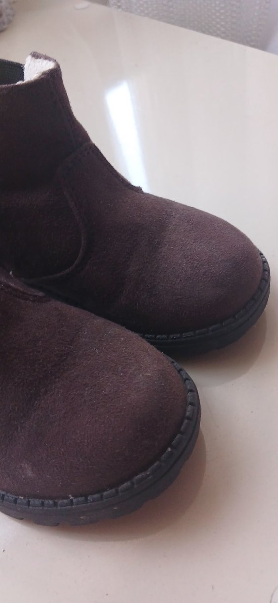 Kız Çocuk Kahverengi Süet  Bot - Görsel 2