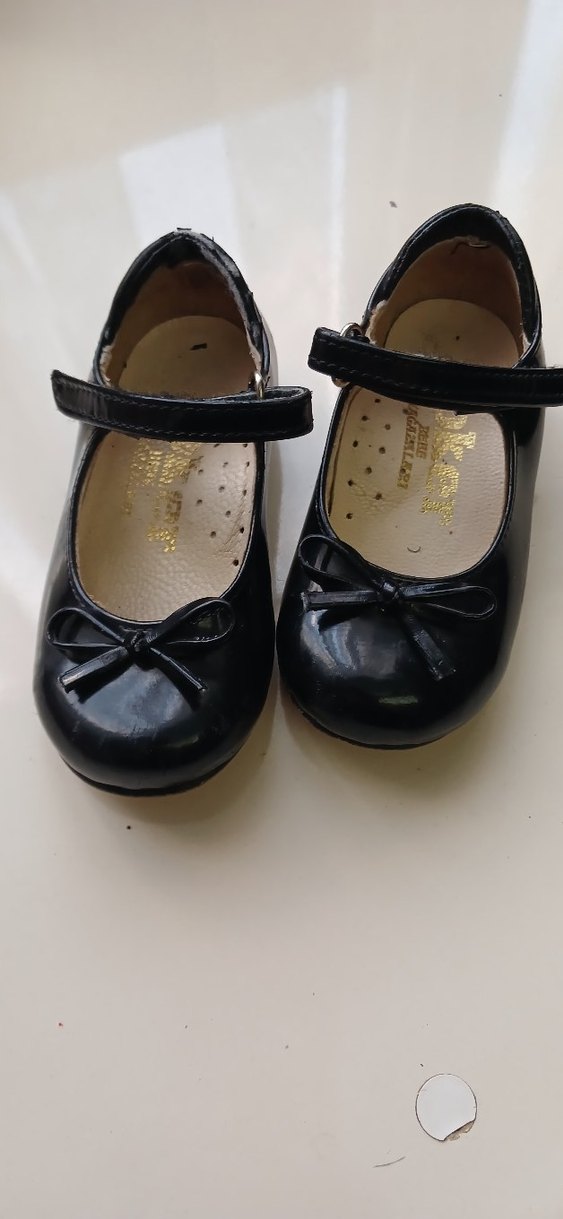 Kız Bebek Rugan İlk Adım Ayakkabısı - Görsel 4