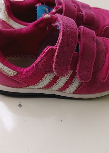 Gri  Çocuk Spor Ayakkabısı Velcro - Görsel 5