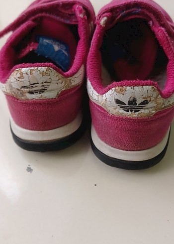 Gri  Çocuk Spor Ayakkabısı Velcro - Görsel 6