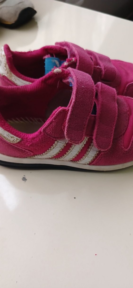 Gri  Çocuk Spor Ayakkabısı Velcro - Görsel 5