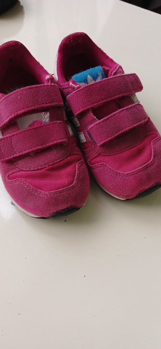 Gri  Çocuk Spor Ayakkabısı Velcro - Görsel 4