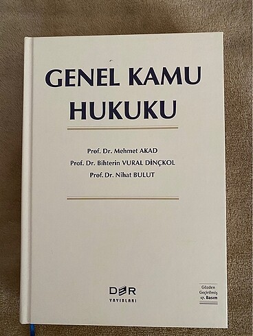 Genel Kamu Hukuku (ciltli)