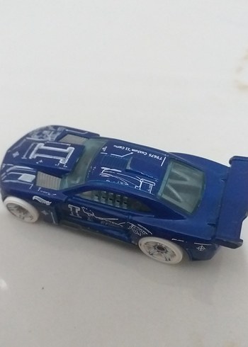 Koyu Mavi Oyuncak Araba - Görsel 2