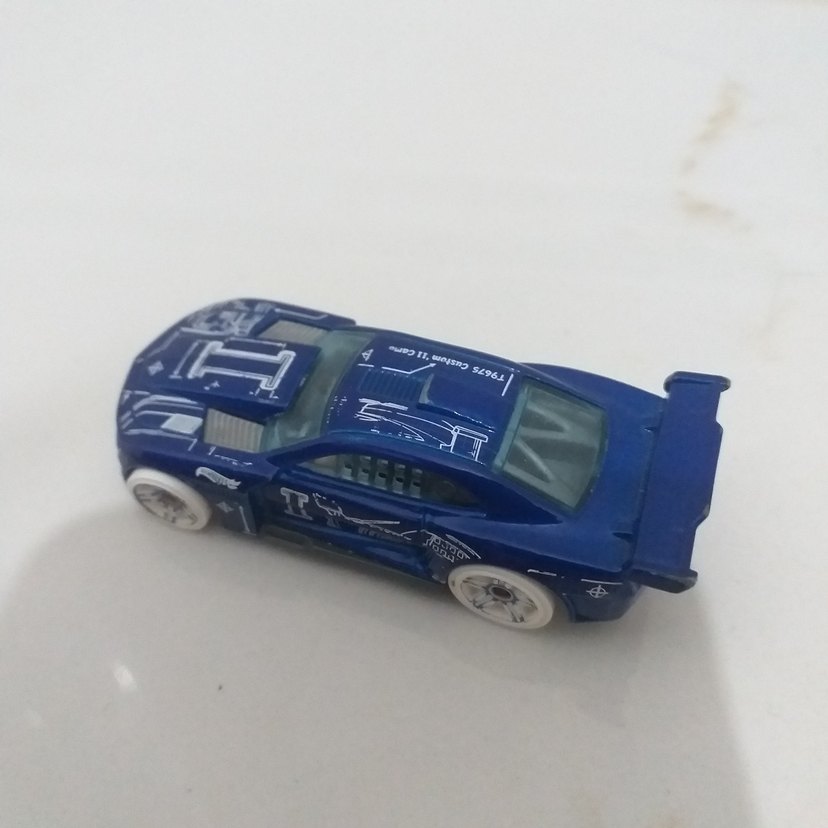 Koyu Mavi Oyuncak Araba - Görsel 2