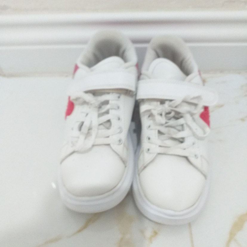 Kız Çocuk Beyaz Spor Ayakkabı - Görsel 3