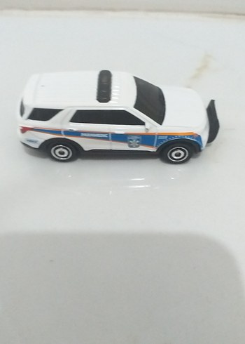 Beyaz Renkli Ambulans Oyuncak Araba - Görsel 3