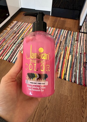 Pastel Pembe geçici saç boyası - Görsel 2