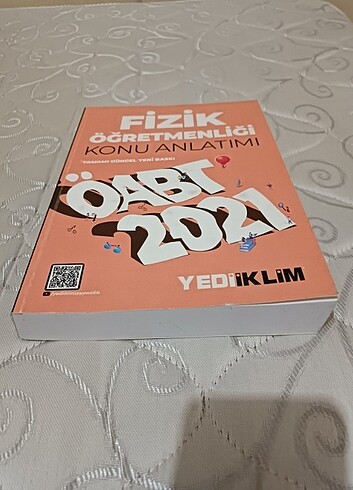 Öabt fizik öğretmenliği konu anlatımı Yediiklim yayınları 
