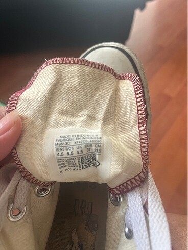 37 Beden Converse orijinal Boyner?den aldım