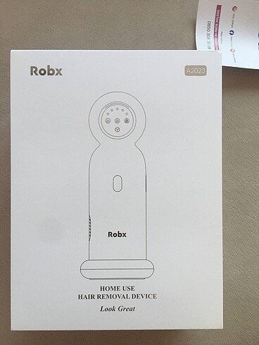 Lazer epilasyonu robx